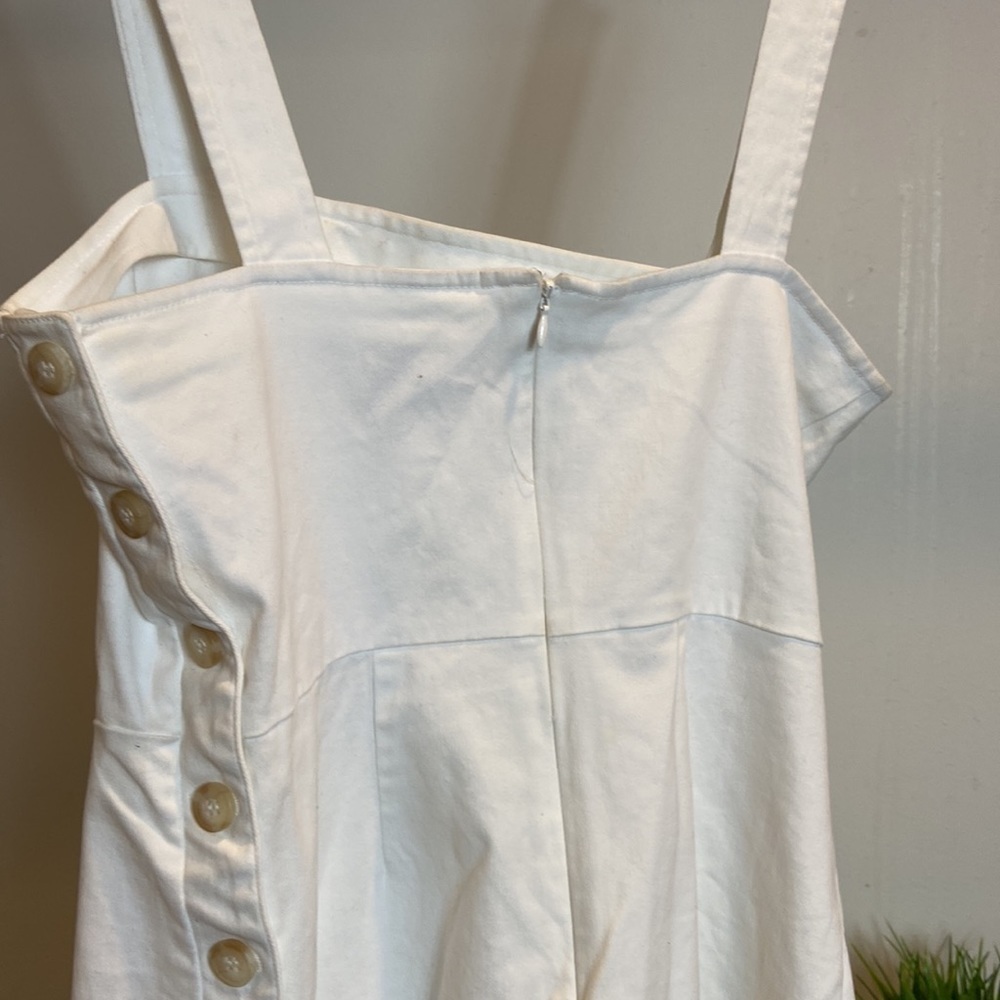 Forever 21 White Jumper Side Button - Picture 6 of 11